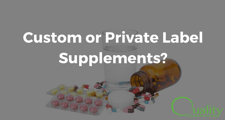 supplements label private supplement start company