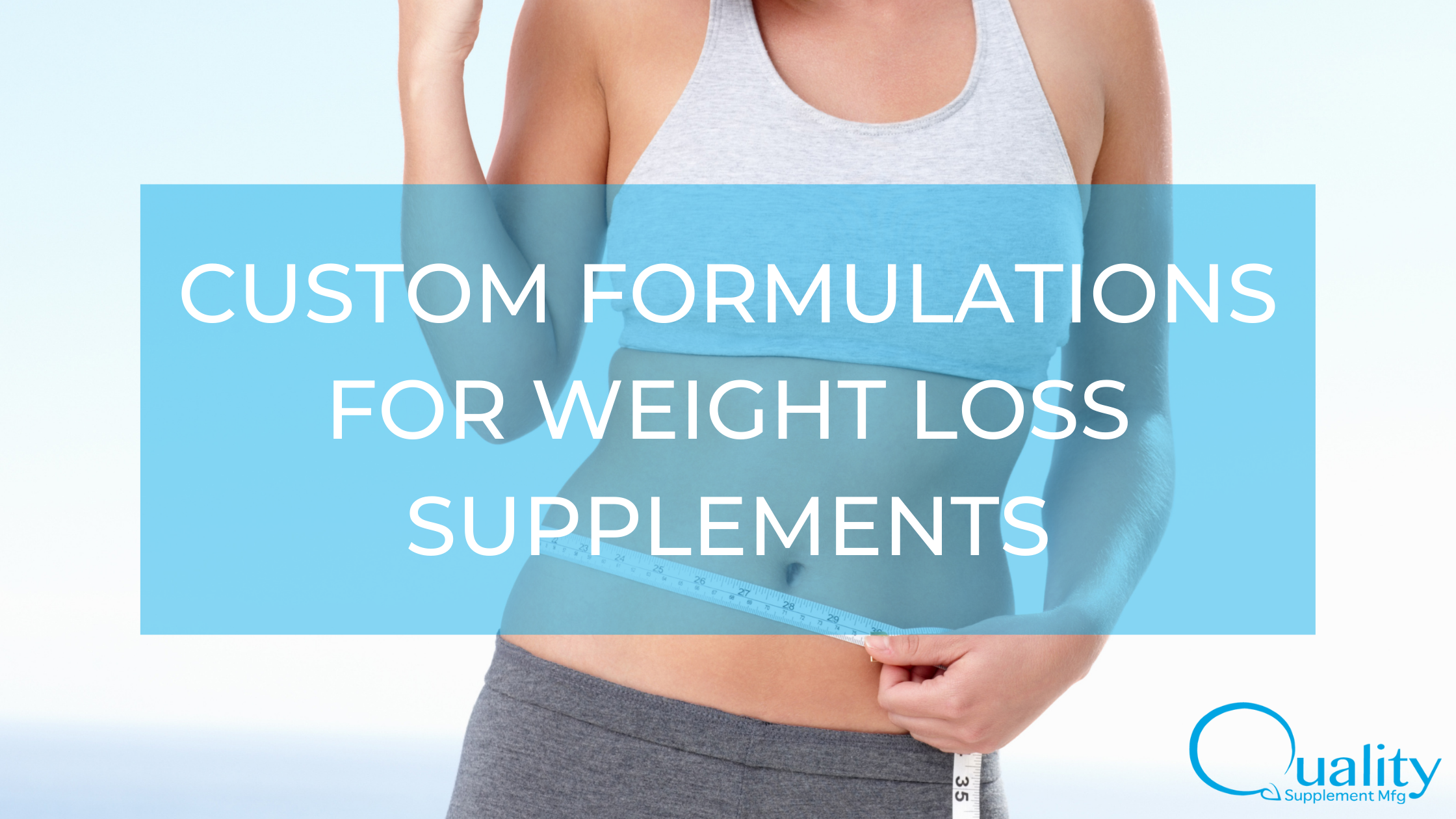 Customizable weight loss supplements
