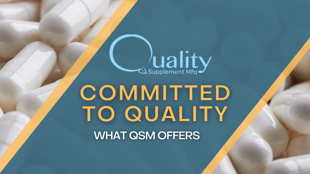 What quality supplement manufacturing can do to help you create your custom formula